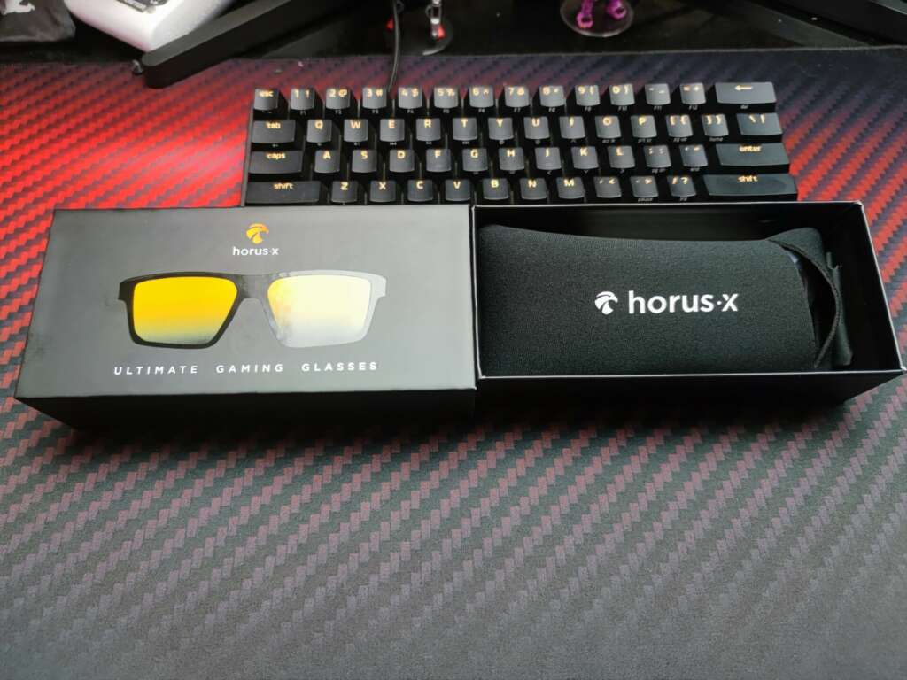 lunettes anti lumière bleue horus-x gaming 2.0