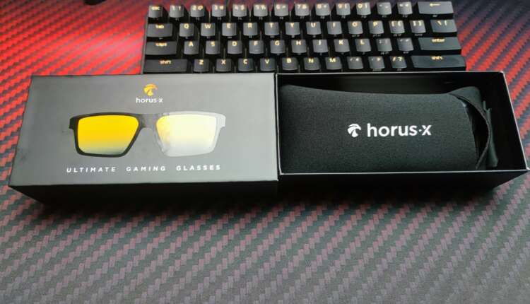 lunettes anti lumière bleue horus-x gaming 2.0